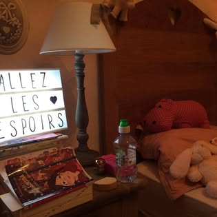 « Allez les Zespoirs » — message lumineux de supporter
